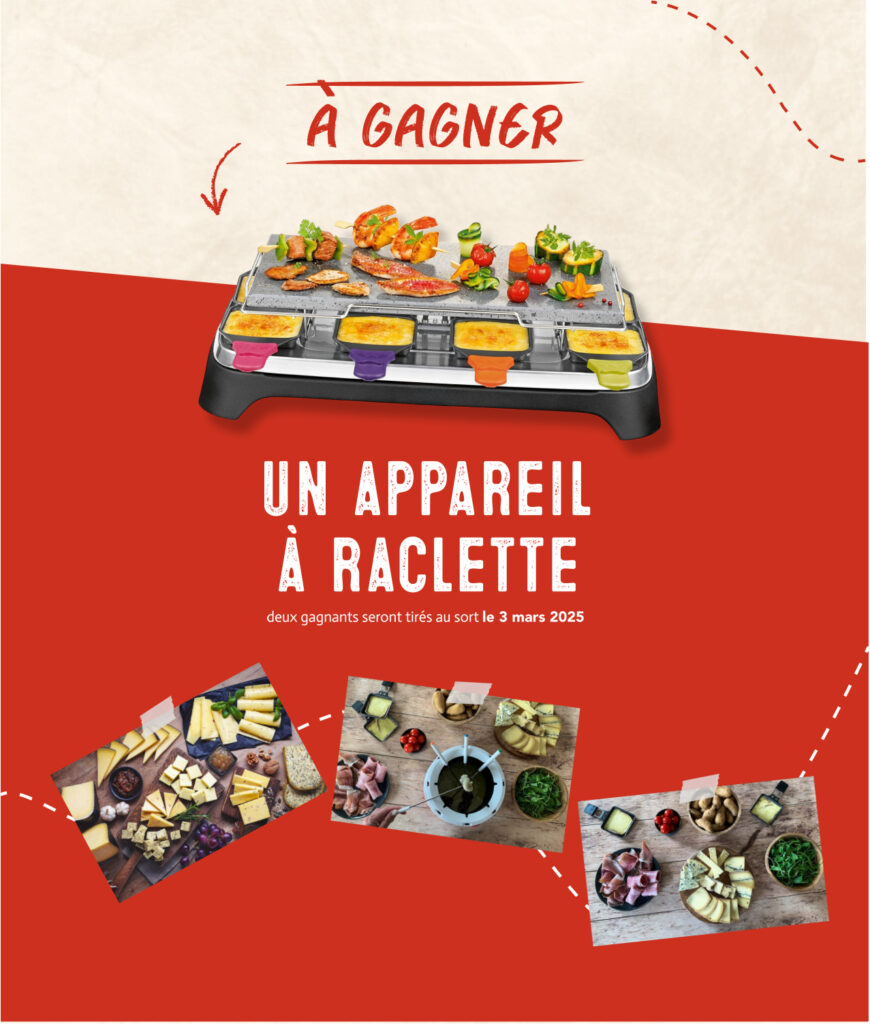 Un appareil à raclette